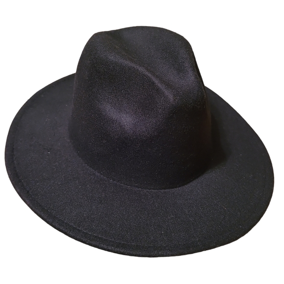 NWOT Black & red wide brim hat - Picture 2 of 4